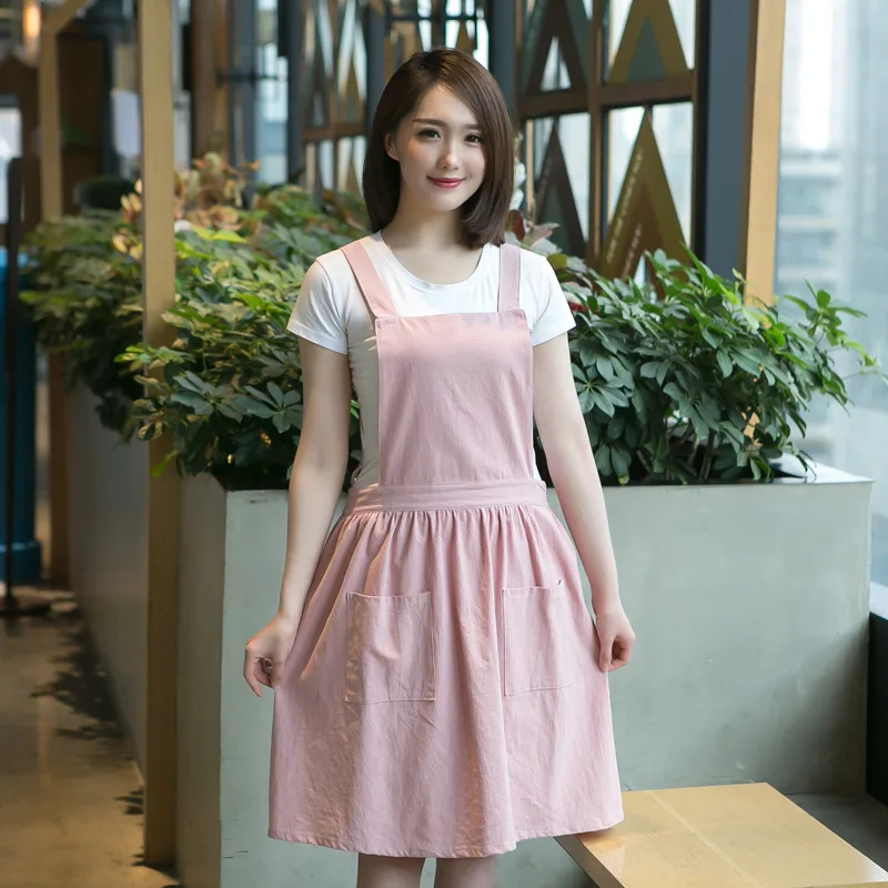 Home Cooking Work - Fashion Princess Apron Kitchen Cooking Single