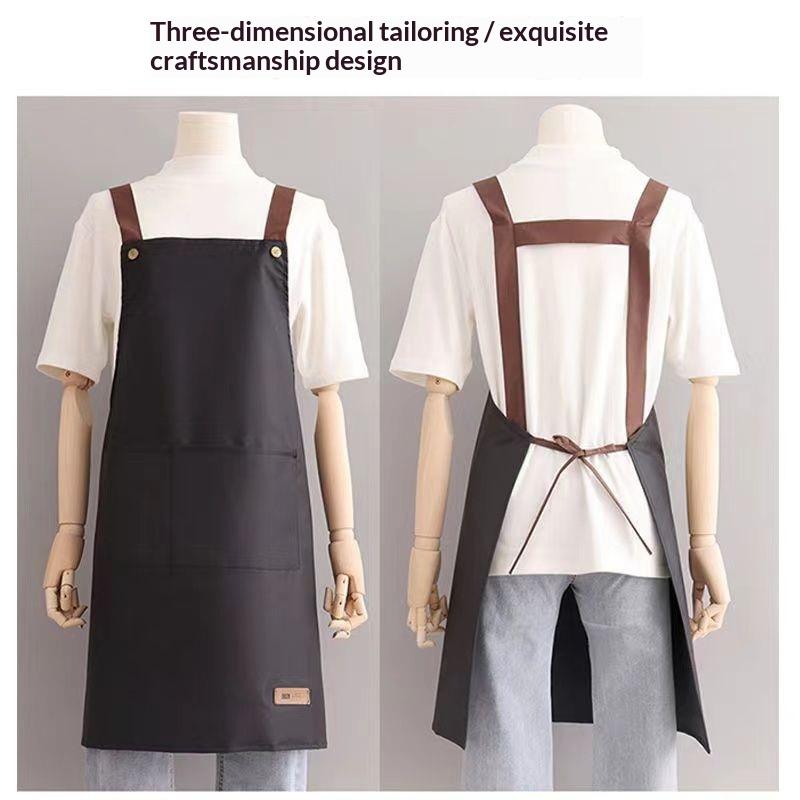 Home Cooking Work - 【F】Waterproof And Oil Proof Apron For