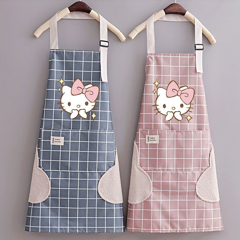 Home Cooking Work - Cute Kawaii Hello Kitty Waterproof Oil