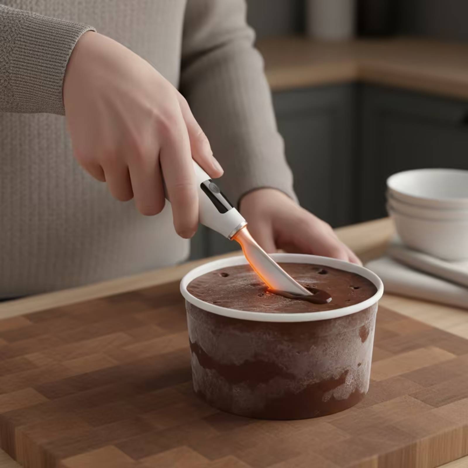 Rechargeable Electric Ice Crea - đánh giá và giá Home Cooking Electric