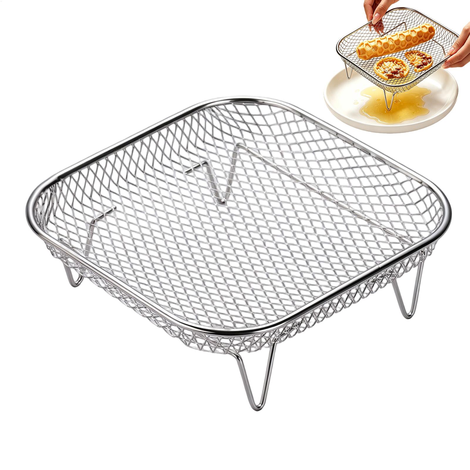 Air Fryer Rack Square Food Gra - đánh giá và giá Home Cooking Shows