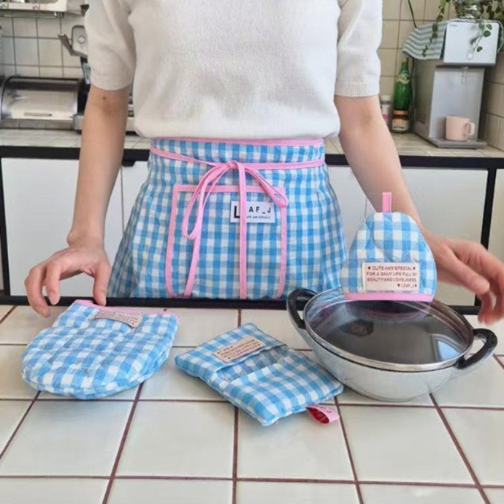 New Cotton Half Waist Apron St - đánh giá và giá Home Cooking Work