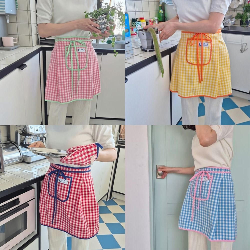 New Cotton Half Waist Apron St - đánh giá và giá Home Cooking Work