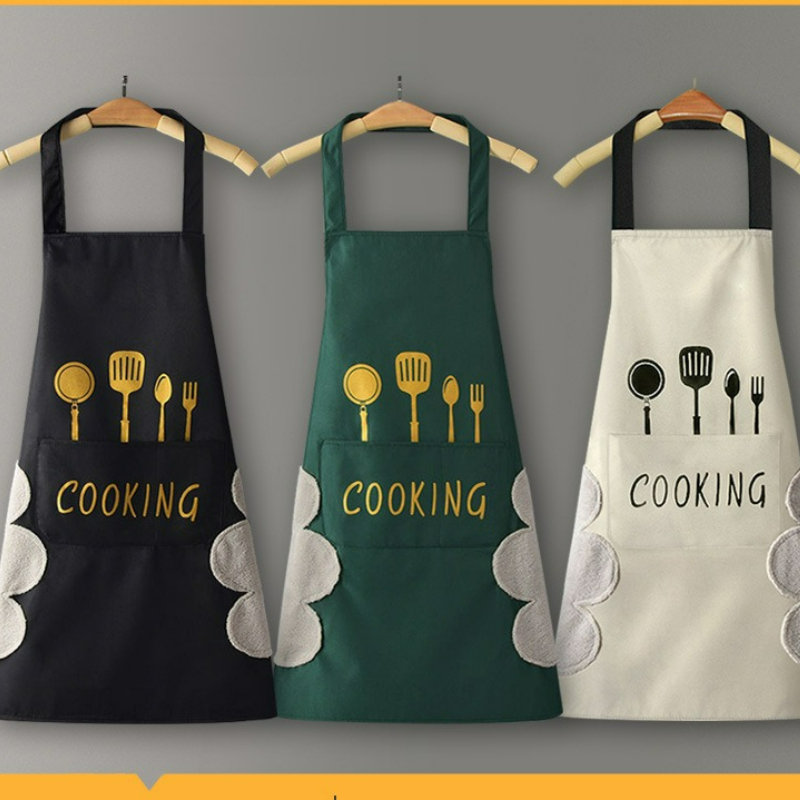 Custom Logo PVC Kitchen Apron  - đánh giá và giá Home Cooking Oil Making Machine